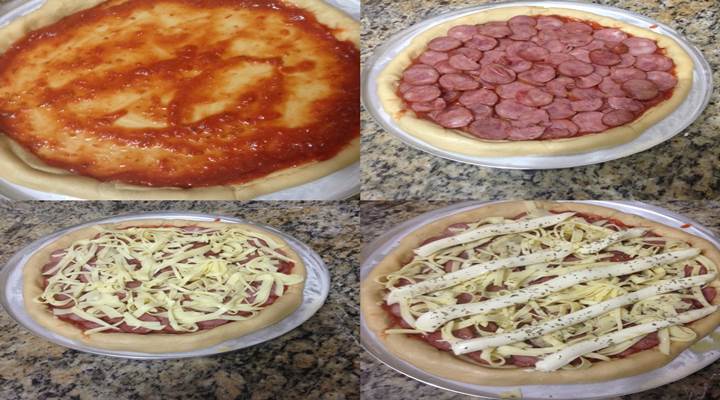 Como fazer pizza simples